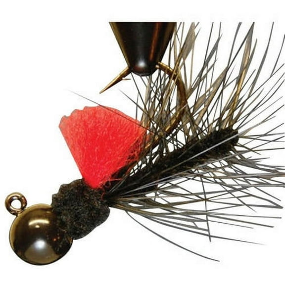 AERO JIG STEELHEAD AND SALMON JIG HKL - BLK/RED 1/8 OZ