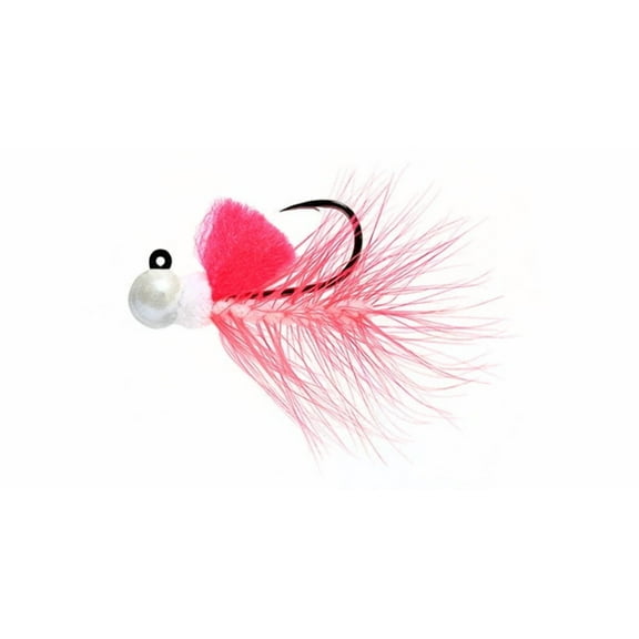 AERO JIG STEELHEAD AND SALMON JIG HKL - WHT/PNK 1/8 OZ