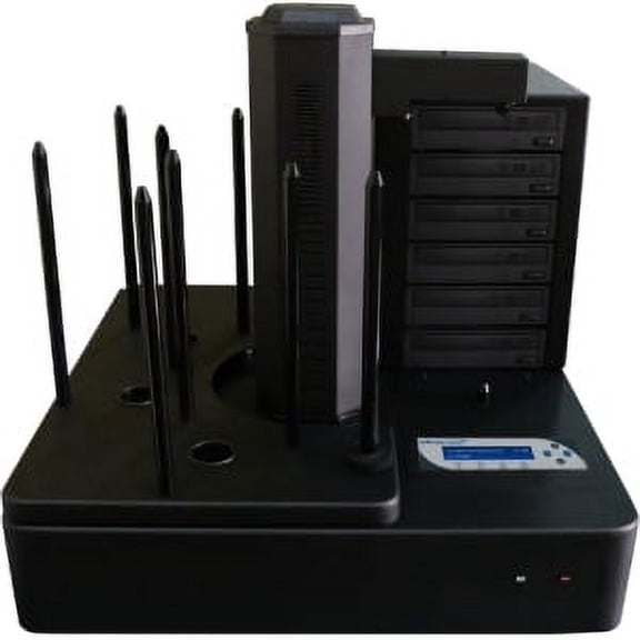 AERO ROBOTIC 6DRIVE DVD CD 660DISC DUPLICATOR AUTO