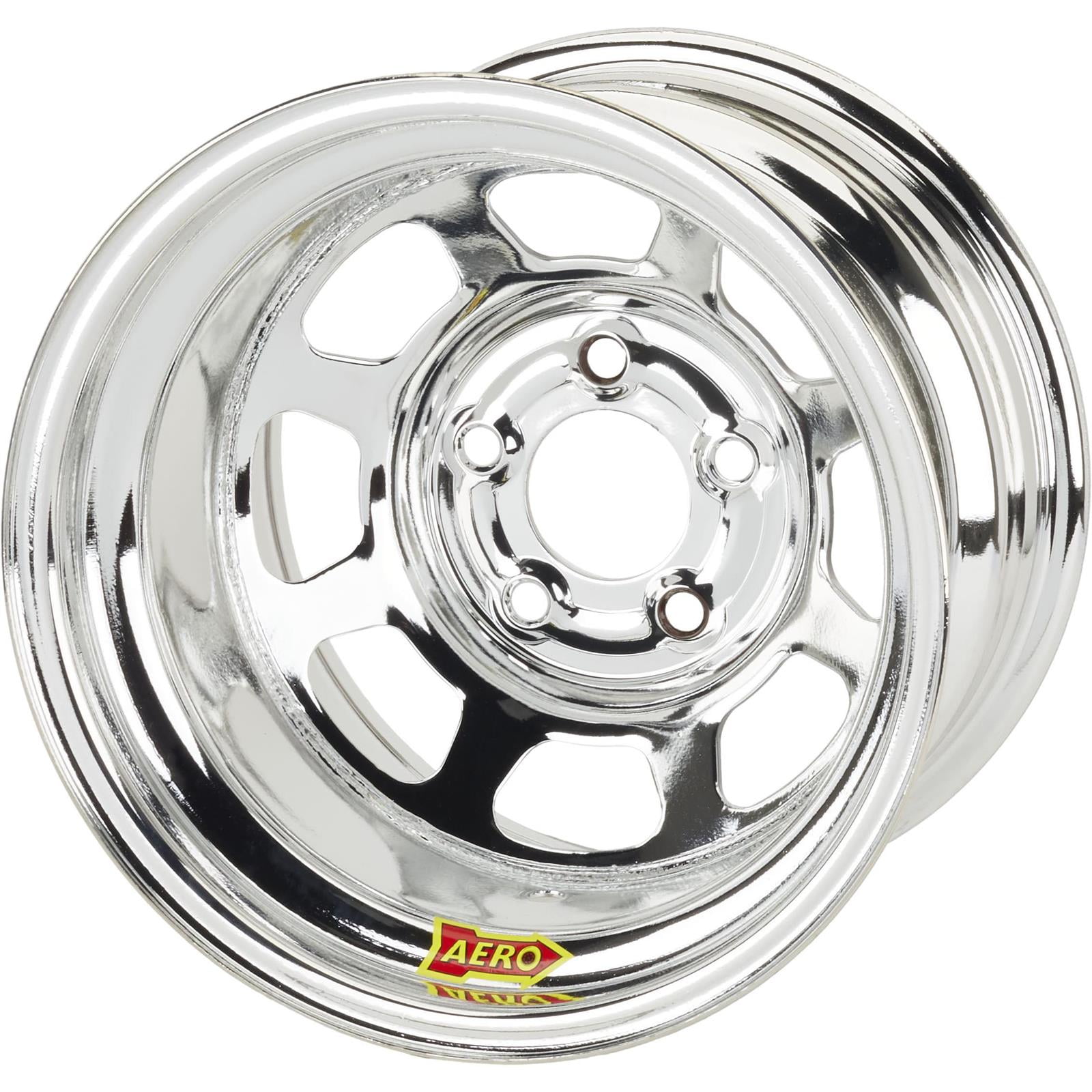 AERO Race Wheels 50 Series Steel Rim 15x8 Inch 5 Lug Chrome - Walmart.com