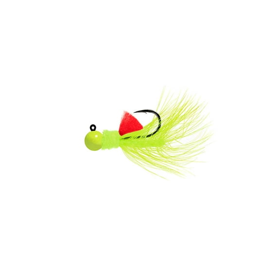 AEROJIG STEELHEAD, TROUT, CRAPPIE JIG WOOLY BGR NIGHTMARE 1/8 OZ
