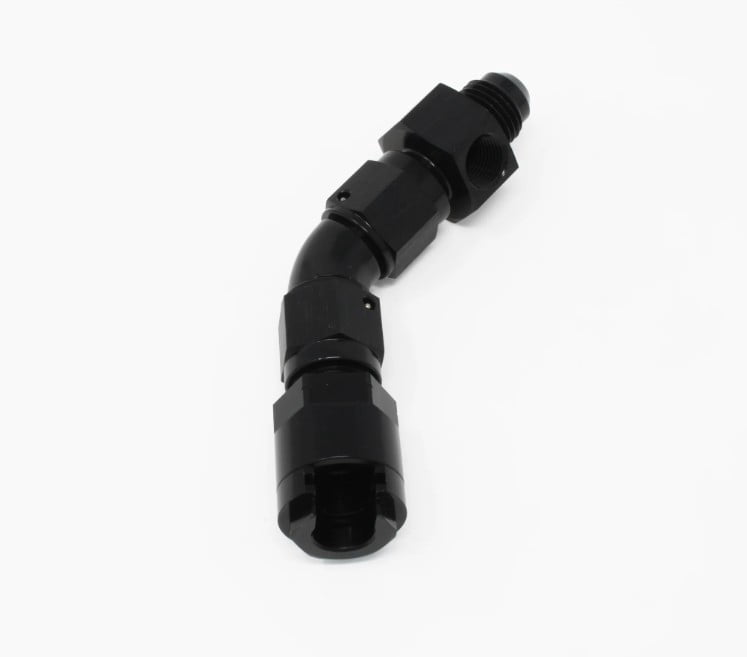 AEROMOTIVE Adapter Kit 45-Deg 3/8 Female Quick Con. to 6an partNumber: 65602