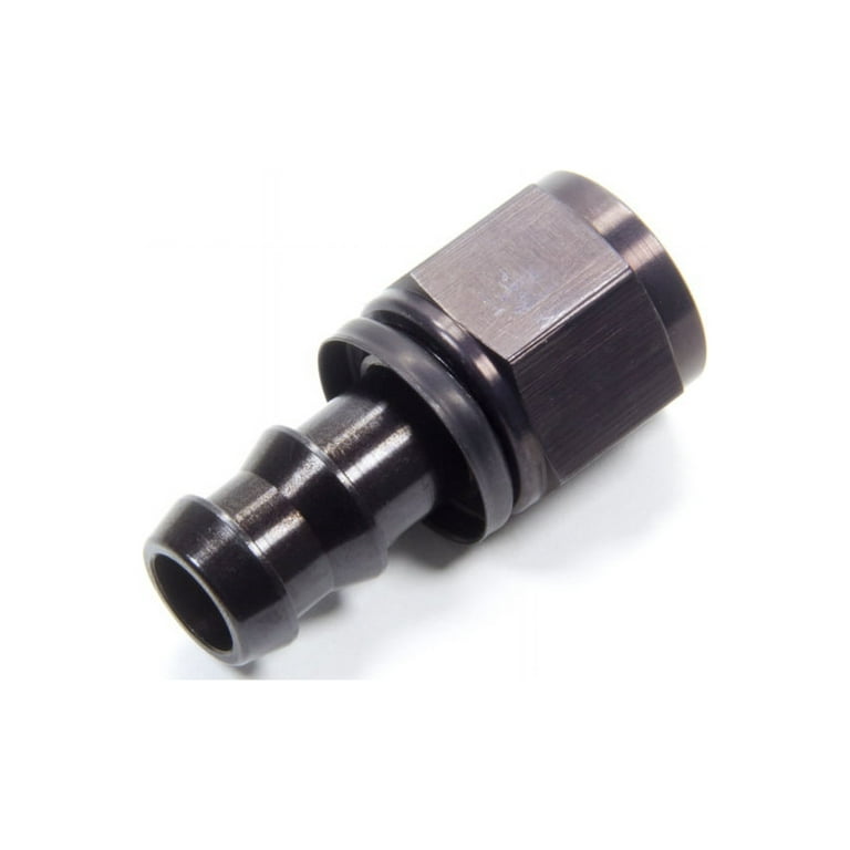 Aeroquip #8 Straight Socketless Black Aeroquip #8 Straight Socketless Black