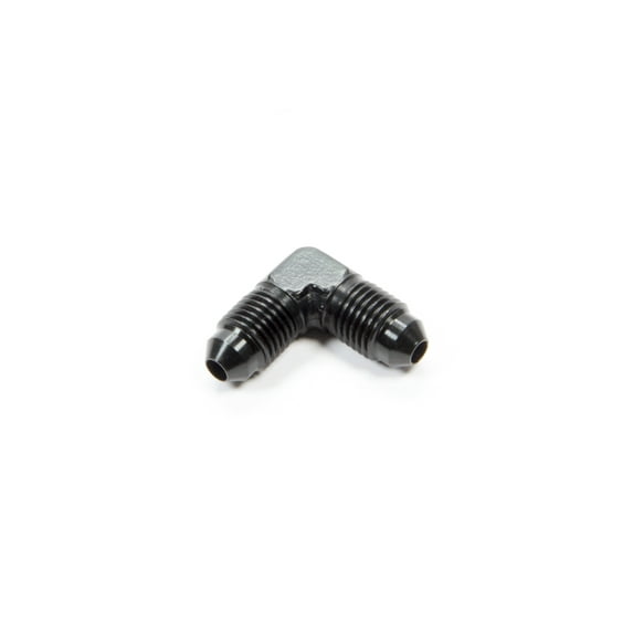 AEROQUIP FCM5119 AN-NPT Fittings and Components Alum #4 90 Deg Elbow Union Black