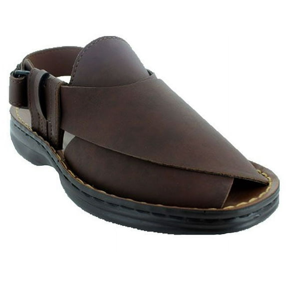 AEROSOFT - Peshawari Comfortable Men's Traditional Fashion Adjustable Ankle Strap Sandals