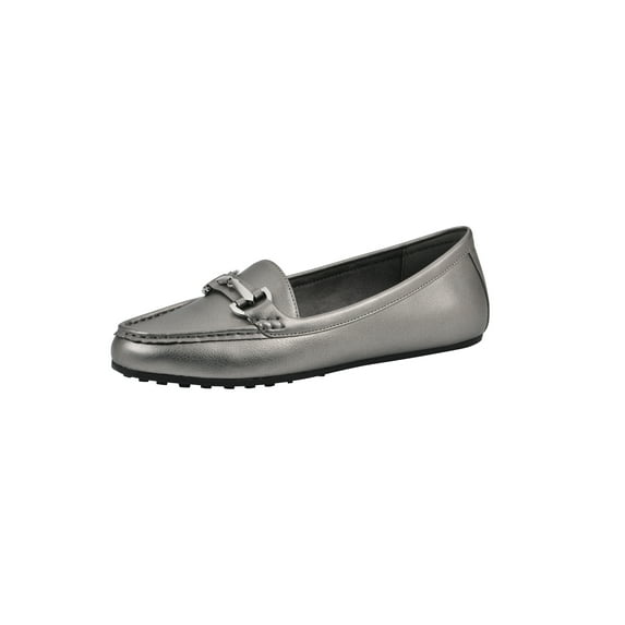 Aerosoles Women's Faux Leather Comfort Buckle Loafer- Wide Width Available