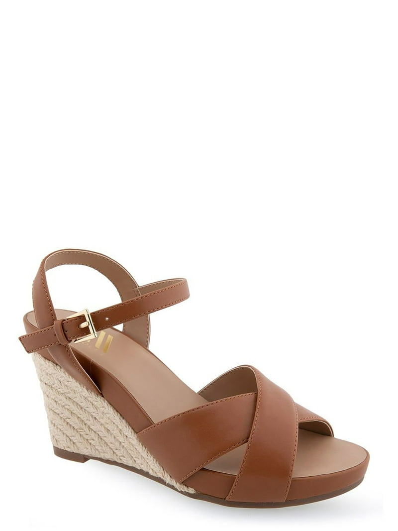 AEROSOLES Comfortable Women's Espadrille Wedge Sandal - Main Image