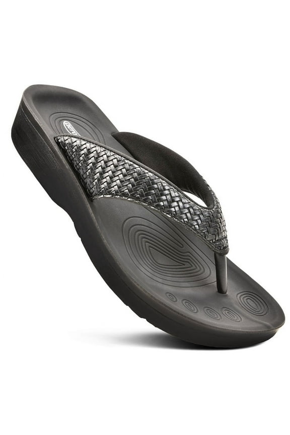 -Dune Women’s Arch Support Thong Flip Flop Sandals For Summer