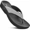 thumbnail image 1 of AEROTHOTIC Flip Flops for Women with Arch Support Plantar Fasciitis Orthopedic Cushioned Footbed Comfortable Non-Slip Sole Dressy Casual Recovery Women Sandals, 1 of 7