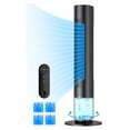 thumbnail image 1 of AEROZY Evaporative Air Cooler, 140° Oscillation, 4 Modes, 7-hour Timer, Remote Control, Quiet Portable Cooling Fan for Bedroom, Home Office, 1 of 10