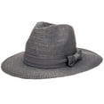 thumbnail image 1 of AERUSI Coco Keys Year Round Floppy Straw Sun Hat (Grey), 1 of 7