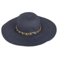 thumbnail image 1 of AERUSI Mrs Wickman Straw Floppy Hat [One Size Fits Most], 1 of 4