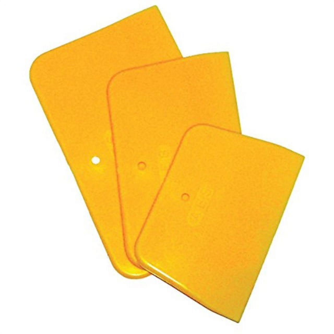 AES Industries 3pc Auto Body Filler Spreader Set - 4