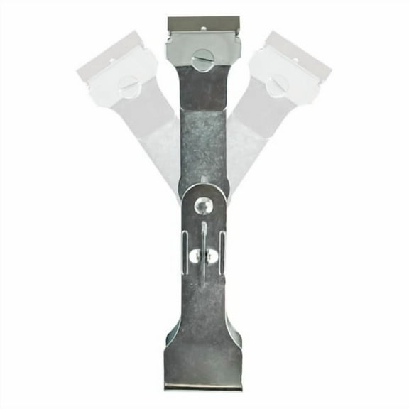 AES Industries 87500 Windshield Scraper, 8", 3-Position Locking, Steel Blade