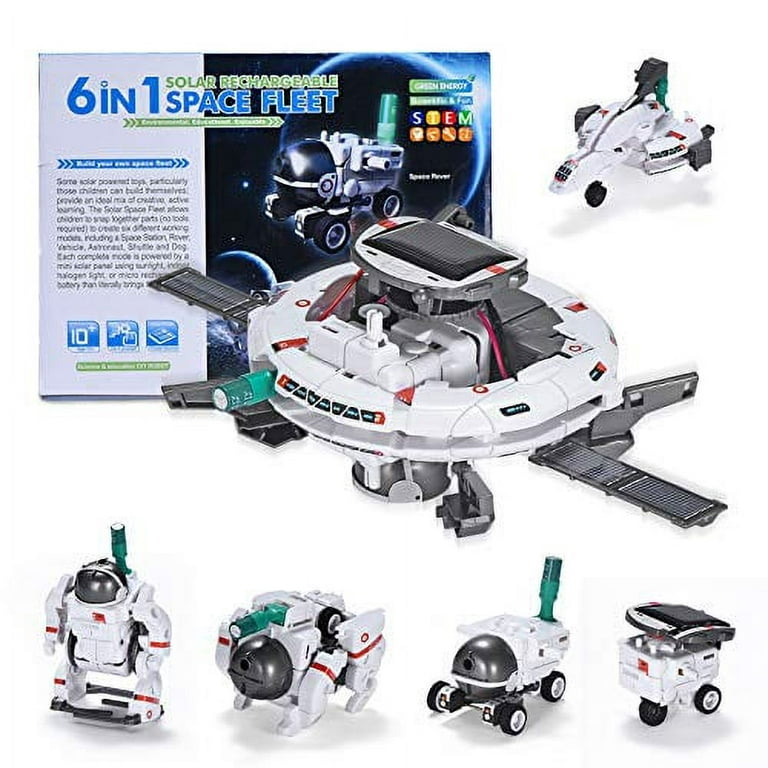 Stem Projects for Kids Age 8-12, Science Kits for Boys, Solar Robot Space Toys Gifts for 8-14 Year Old Teen Boys Girls, 120pcs Building Experiments