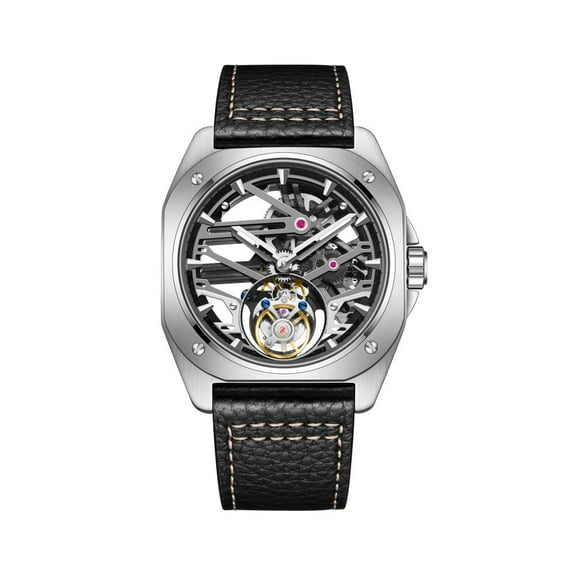 AESOP 2025 New 7067 Luxury Tourbillon Skeleton Mechanical Luxury Watches Waterproof Watch For Men Movement Sapphire Square Case
