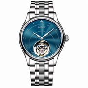AESOP Casual Business Watches For Men Luxury Tourbillon Mechanical Skeleton Wrist Watch Man Clock Fashion Chronograph Wristwatch