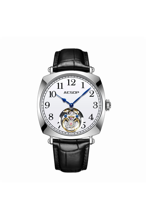 Flying Tourbillon Brand Luxury Mechanical Watches Male Rotary Skeleton Watch For Men Male Clocks Show Relogio Masculino A
