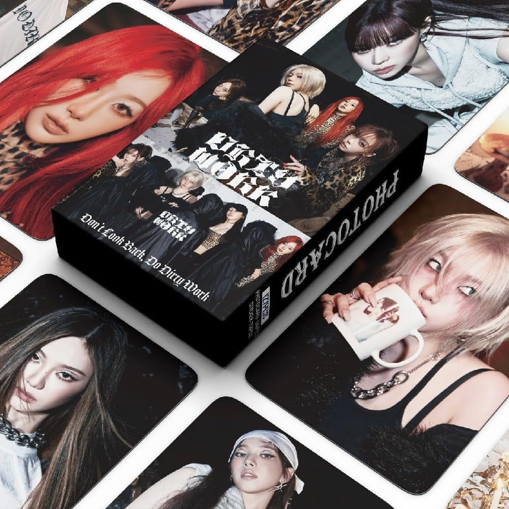 AESPA DIRTY WORK Lomo Card Set - Photocards for MY (GISELLE