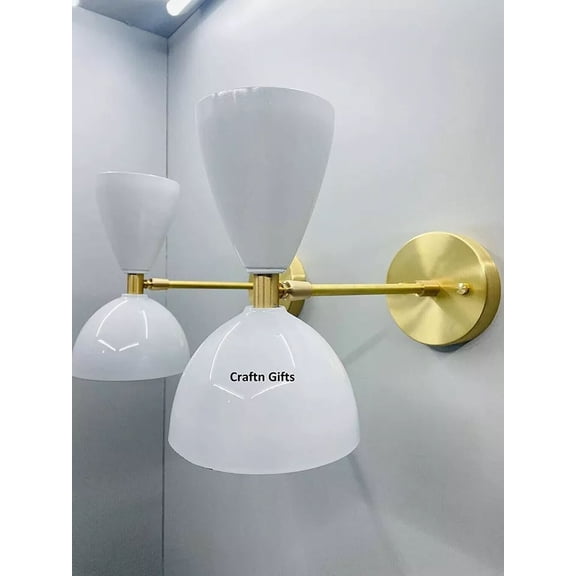 AESTHETIC VINTAGE COLLECTION Modern Italian Sconce Diabolo Eco Friendly Corded Pair Of Electric Wall Lights