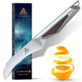 thumbnail image 1 of AETHMETAL 3.5" Bird Beak Curved Paring knife, High Carbon Stainless Steel Fruit Peeling Knife, 1 of 8