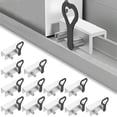 thumbnail image 1 of AEVXKHI 12 Sets Sliding Window Locks, Security Window Lock with Keys, Window Locks for Up and Down Windows & Horizontal Sliding Windows, Adjustable Window Lock, Sturdy and Durable, 1 of 11