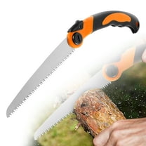 AEVXKHI 17inch Folding Saw with High Speed Chipformer, Garden Pruning Felling Saw, Three Sided Grinding, Rugged Blade Hand Saw for Wooden Thick Trunk and Branch