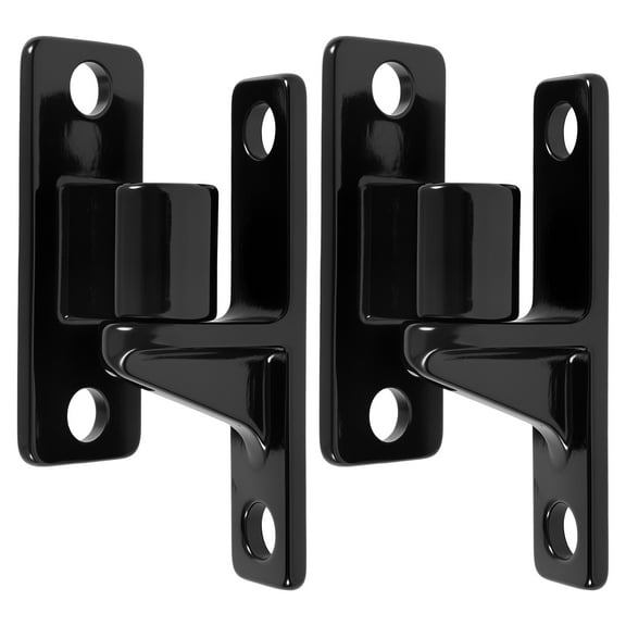 AEVXKHI 2 Pack Heavy Duty Gate Hinges, High Strength Steel with Electroplated Finish, 600LB Load Capacity, Black Hinges for Farm Gates, Fences, Barns, Sheds & Outdoor Gates