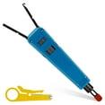 thumbnail image 1 of AEVXKHI 2 Sets Punch Down Tool with Wire Stripper, Steel Punch Down Impact Tool, Network Punch Down Tool Kit for Novice or Professional, 1 of 10