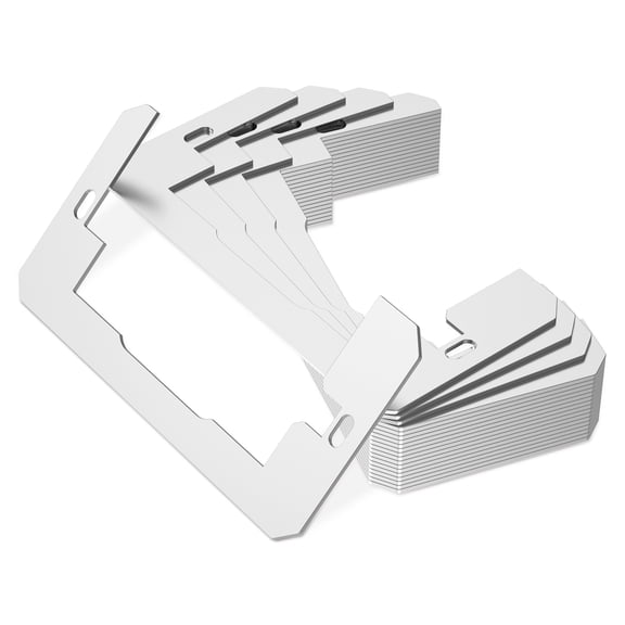 AEVXKHI 20PCS Wall Plate Spacer, Spacers for Electrical Outlets, Metal Flush Fit Device Leveling Plates for Electrical Outlet Repair, Fix Loose Outlets and Electrical Boxes