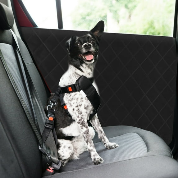 AEVXKHI 2PCS Car Door Dog Protector, Oxford Cloth Pet Vehicle Door Protector, Comfortable Dog Car Door Guard, Detachable Car Door Interior Cover for Cars Trucks SUV