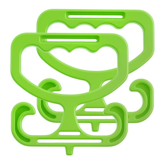 AEVXKHI 2PCS Grocery Bag Carrier, Heavy Duty Grocery Bag Holder, Lightweight Shopping Bag Holder, Each Holds Up to 100lbs, Multi Purpose Bag Holder Handle for Shopping Bags Grocery Bags