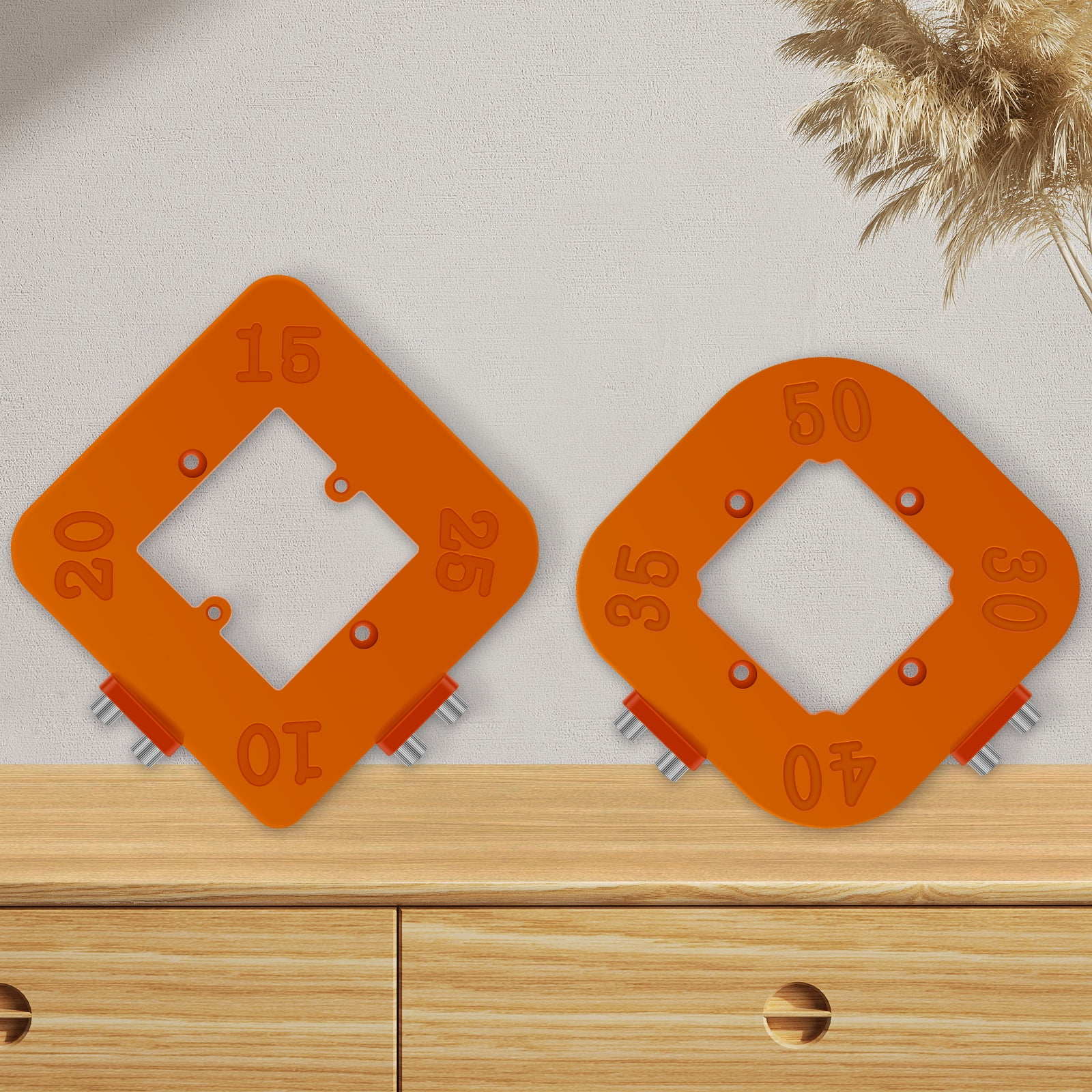 AEVXKHI 2PCS Round Corner Radius Template, Portable Radius Router ...