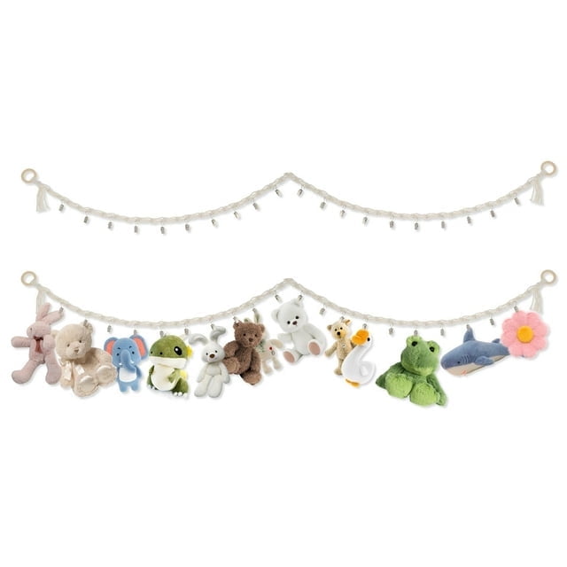 Teddy Toy Hammock, Stuffed Animal Net, Storage Rope With Removal