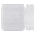 thumbnail image 1 of AEVXKHI 30 Pieces Washing Machine Lint Traps and Cable Ties Set, 10PC Nylon Mesh Laundry Hose Filter Drain Catcher for Discharge Hoses and 20PCS Cable Ties fits Most Washing Machines, 1 of 10