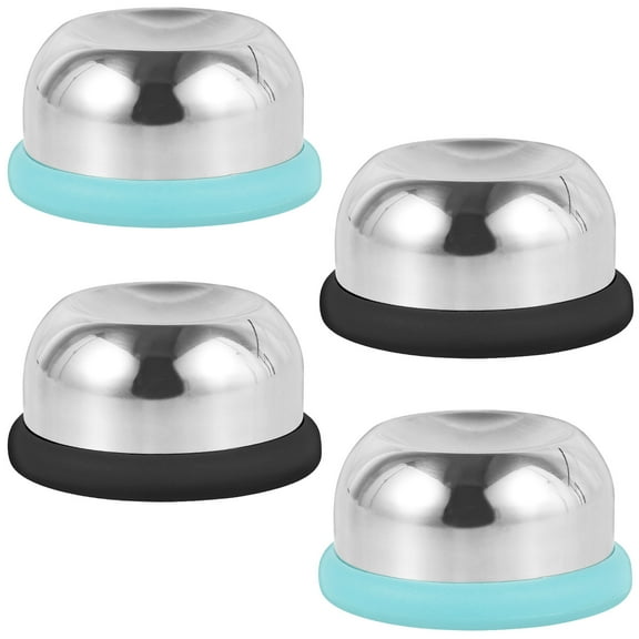AEVXKHI 4PCS Stainless Steel Hard Boiled Egg Piercers for Raw Eggs, Anti Slip Manual Egg Hole Poker, Spring Design Egg Piercing Tool for Bakery Kitchen