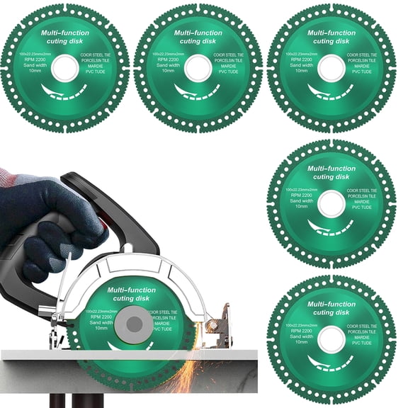 AEVXKHI 4inch Indestructible Disc, Manganese Steel Indestructible Cutting Blade, Cutting Angle Grinder Diamond Cutting Disc, Precise Control Indestructible Saw Blade for Ceramic