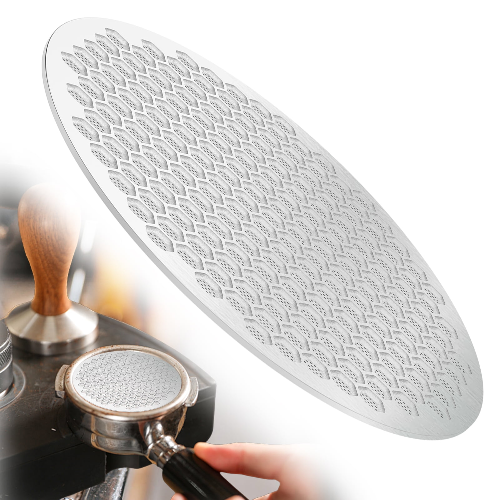 Puck Screen Para Espresso 58 Mm | Filtro De Acero Inoxidable 0.8 Mm, Poros 200 μm | Reutilizable Y Apto Para Lavavajillas