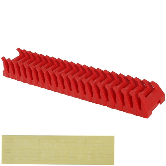 AEVXKHI ABS Tool Modular Wrench Organizer, Clearly Categorized Detachable Combination Wrench Holder, Magnetic Tool Storage Rack