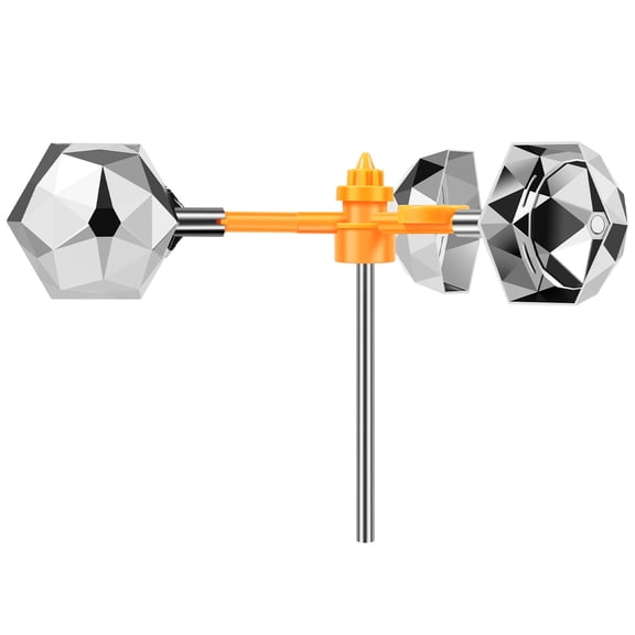 AEVXKHI Bird Repeller, 360° Reflective Bird Deterrent, Wind Powered Bird Reflector, Efficient Bird Deterrent Device for Garden Outdoor Use