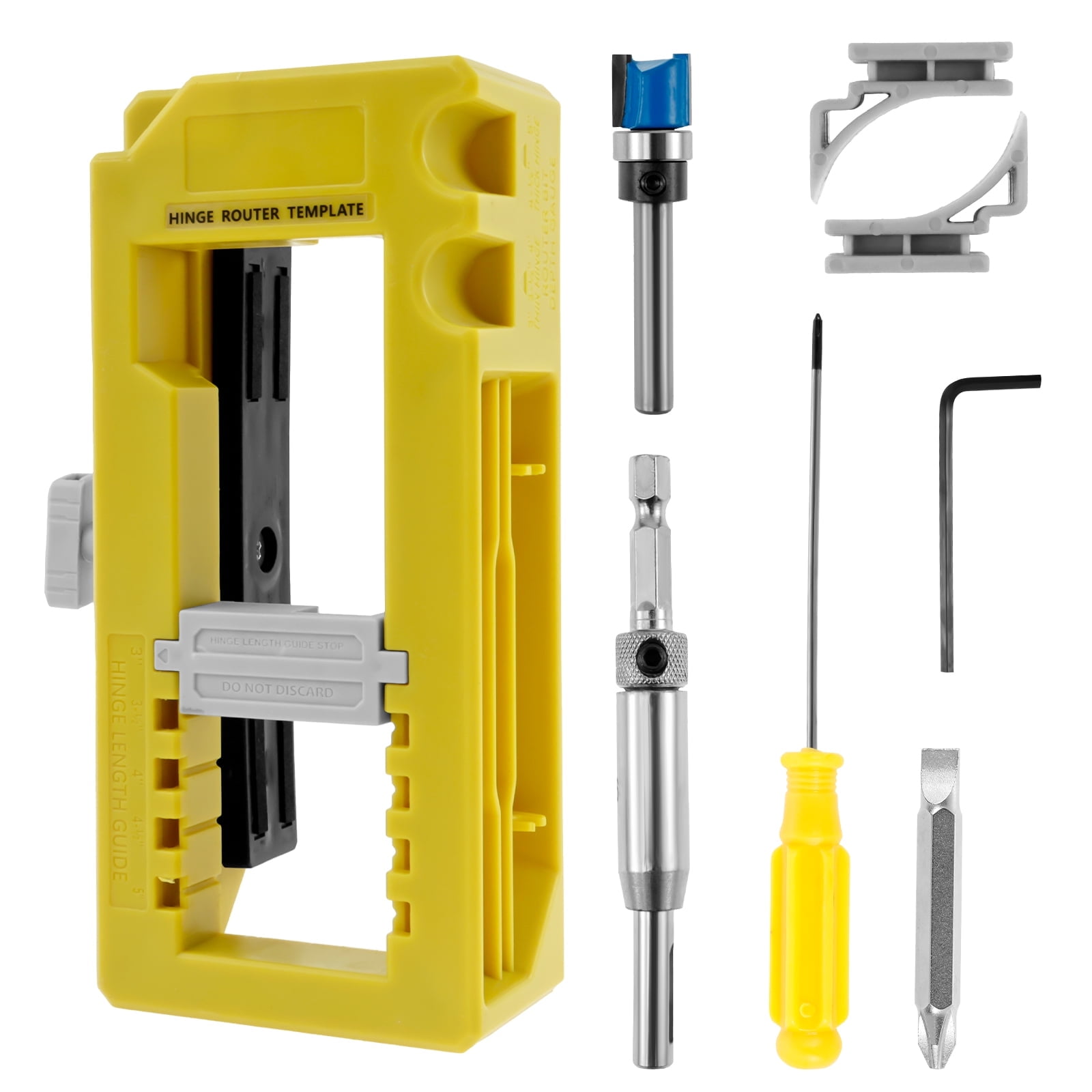AEVXKHI Door Hinge Jig, Adjustable Door Hinge Mortiser, Stable Door ...