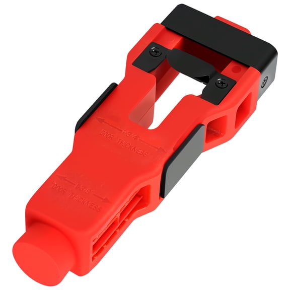 AEVXKHI Door Latch Mortise Tool, Non Slip Textured Surface Latch Tongue and Groove Kit for 1-3/4 1-3/8 Inch Thick Door