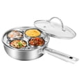 thumbnail image 1 of FUYGRCJ Egg Poacher Pan, Stainless Steel Poached Egg Cooker, Perfect Poached Egg Maker Pan, Induction Cooktop Egg Poachers Cookware Set, Stovetop Egg Poacher Set with 4 Nonstick Egg Poacher Cups, 1 of 13