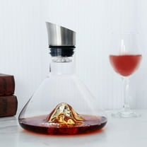 AEVXKHI Iceberg Wine Decanter Elegant Practical Wine Aerator Easy to Use Red Wine Carafe Firm Wine Carafe Red Wine Decanter Multipurpose Glass Wine Carafe for Home Relaxation