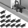 thumbnail image 1 of AEVXKHI Sliding Window Locks (12 Sets), Security Window Locks with Keys, Adjustable Aluminum Sliding Window Stops, Easy Installation Without Drilling, for Vertical and Horizontal Sliding Windows, 1 of 11