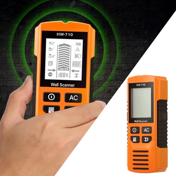 AEVXKHI Stud Finder Tool with Alarm, 7 in 1 Accurate Handheld Wall Stud Finder Scanner, Electric Stud Finder for AC Wire Metal Studs Detection