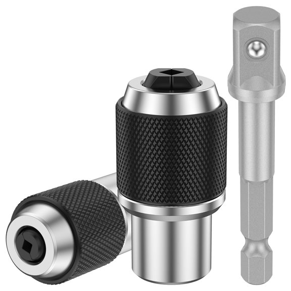 AEVXKHI Tap Socket Set, Stable Tap Holders, Safe Tap Holder Tool, Sturdy Drive Tap Sockets, Compatible Tap Extractor Tool for Screw Extractors