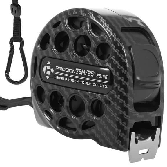 AEVXKHI Tape Measure, 25"FT Foot/7.5M Stainless Steel Retractable Measuring Tape, Double Sided Scale for Construction Carpenter Architect Woodworking