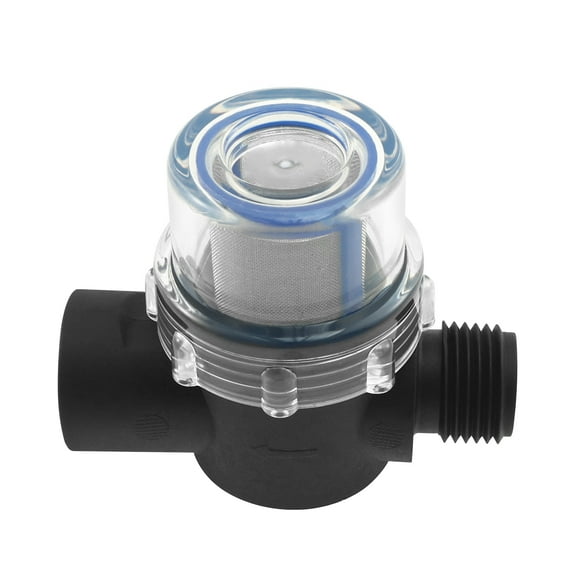 AEVXKHI Water Pump Strainer Filter, Efficient 1/2 Inch RV Replacement Twist On Pipe Strainer with 50 Mesh Stainless Steel Filter Screen for RV