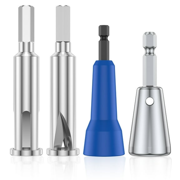 AEVXKHI Wire Stripping and Twisting Tool Set Cable Peeler Tool Steel Wire Twisting Connector Drill Driven Electric Wire Peeler Wire Nut Twister Cable Peeling and Connector Tool for Wire